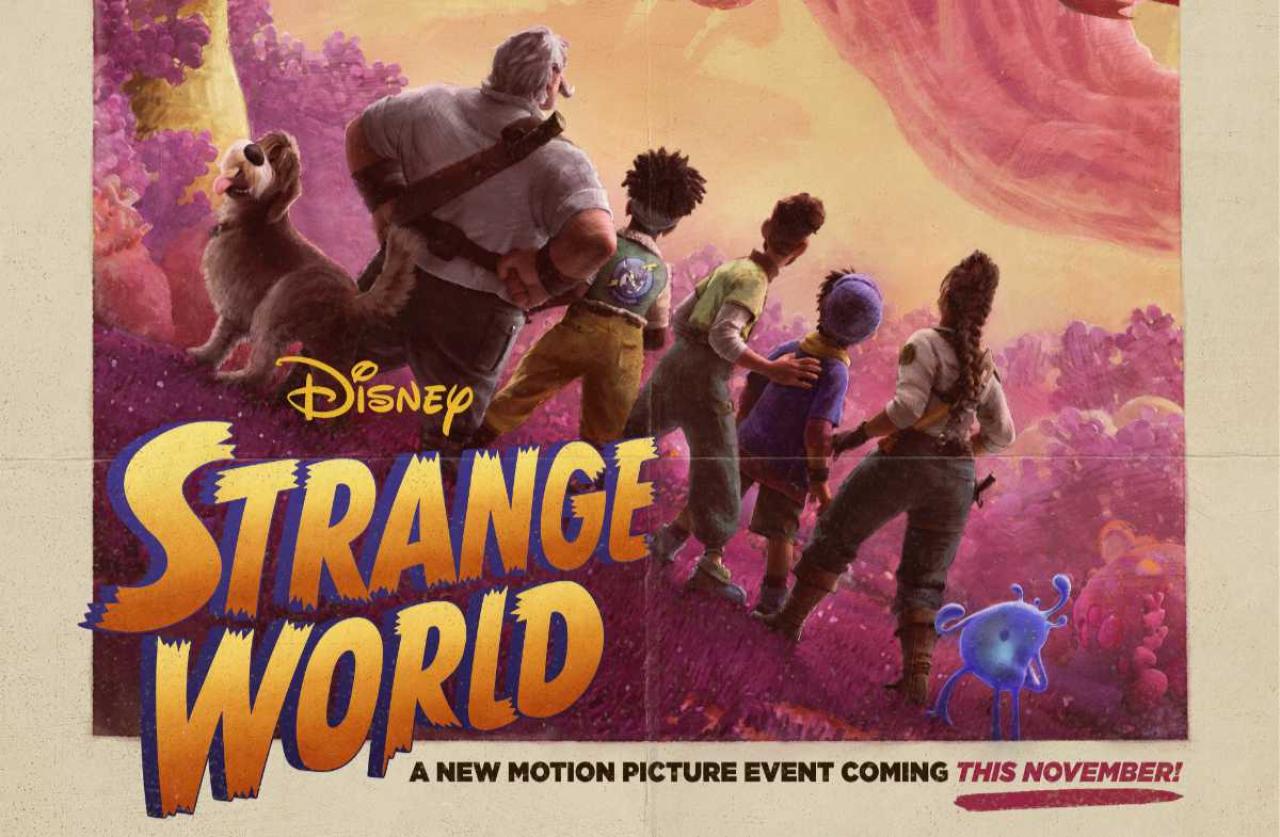  فیلم سینمایی Strange World (دنیای شگفت انگیز)
