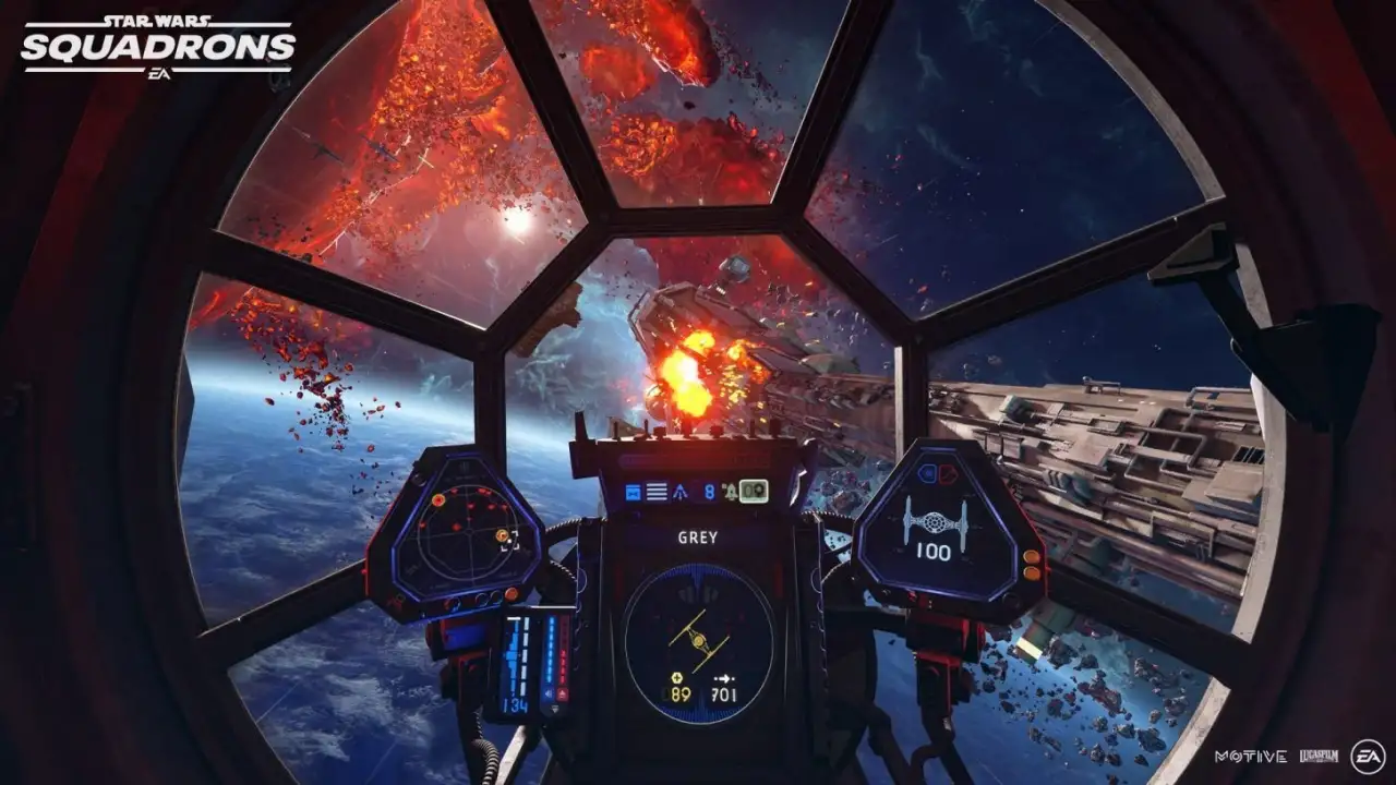 STAR WARS: SQUADRONS یکی از 5 بازی برتر VR دنیا
