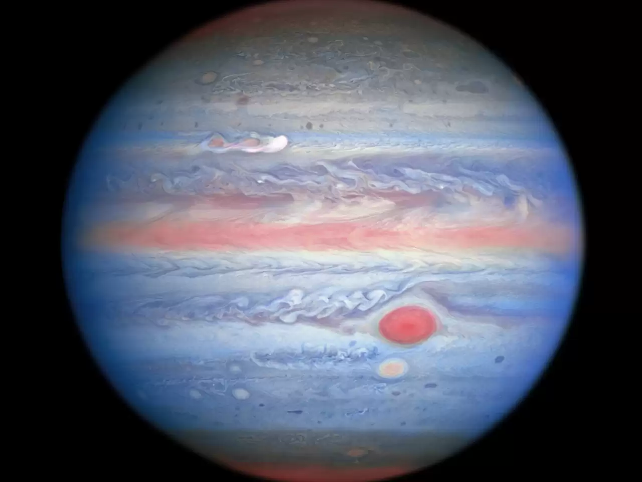 nasa`s new images for Jupiter